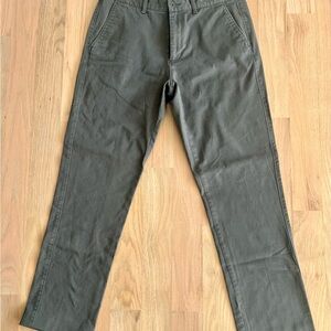 J.Crew Flex Straight Pants – Gray – W32 L32 – Cotton Stretch